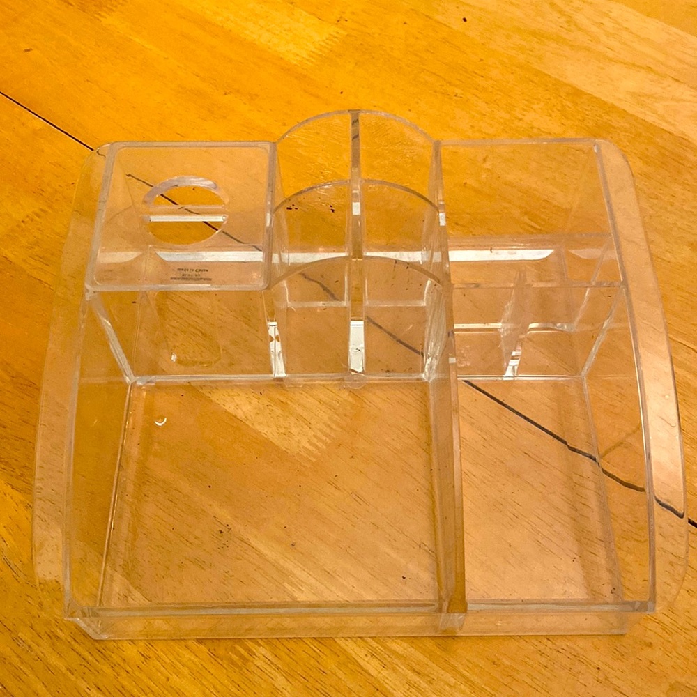 Clear Make up organizer/jewelry organizer etc.